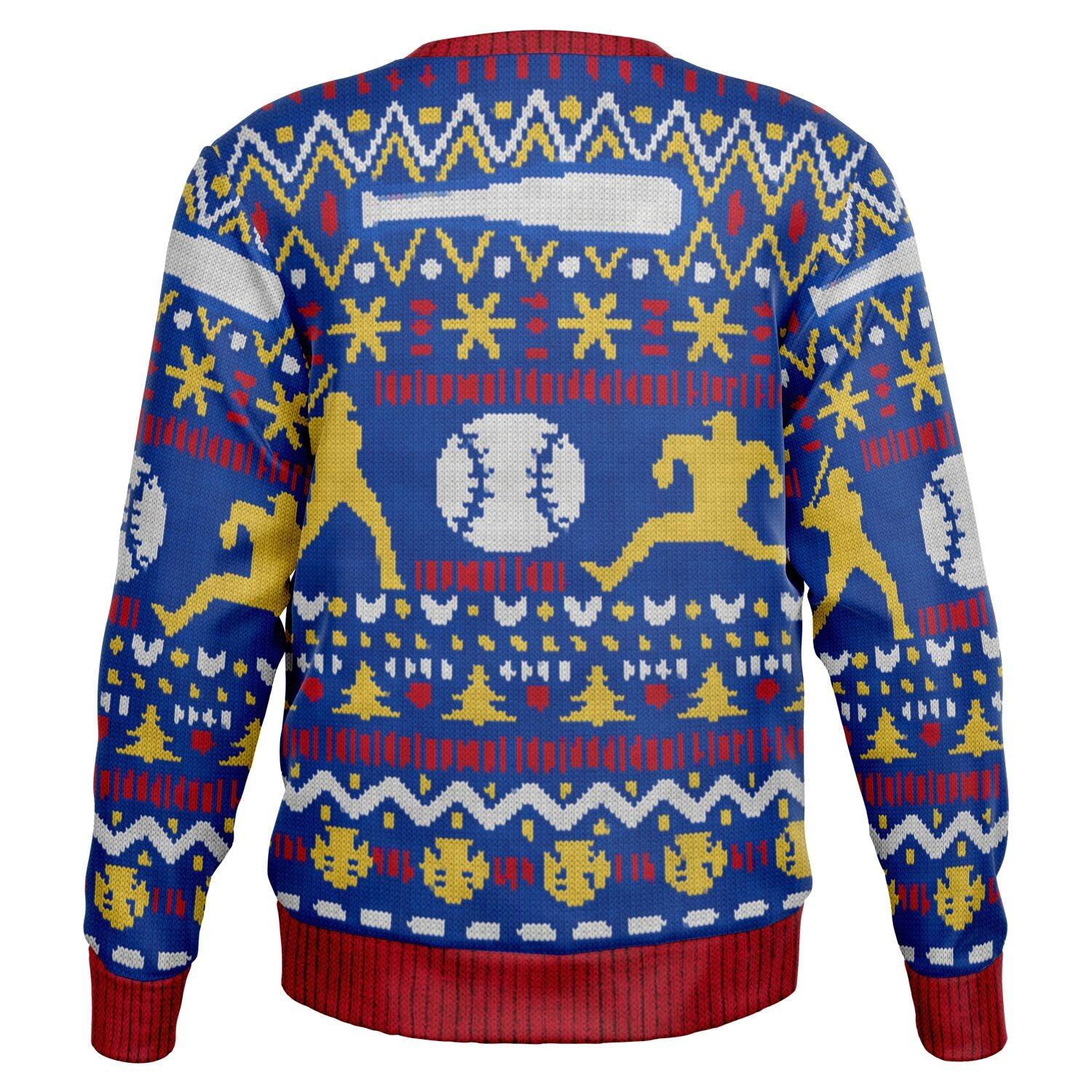 Drive it Home Baseball Ugly Christmas Sweater Top Koala Tee Crewneck Pullover - TopKoalaTee