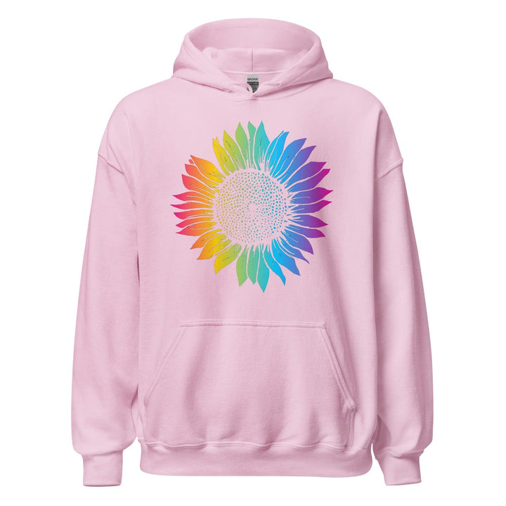 60's Hippie Hoodie Psychedelic Flower Pullover - TopKoalaTee