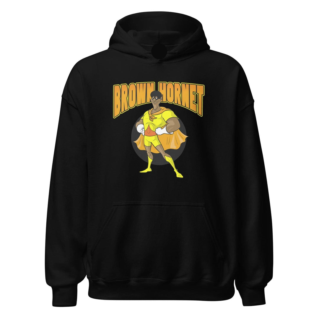 The Brown Hornet Hoodie 70's Cartoon Character in Fat Albert and the Cosby Kids Unisex Pullover - TopKoalaTee