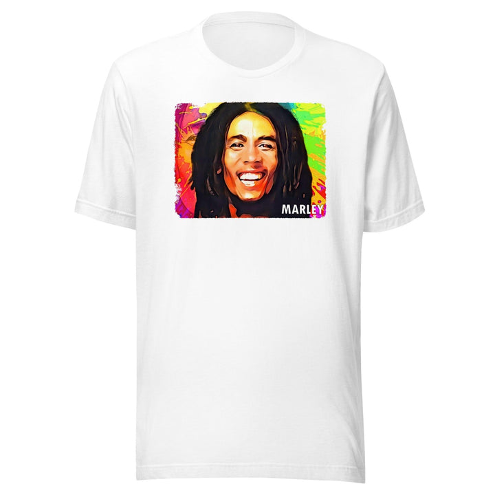 Bob Marley T-shirt 70's Reggae Legend and Activist Unisex Short Sleeve Top - TopKoalaTee