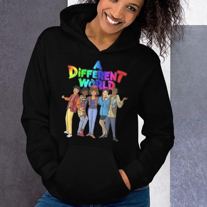 A Different World Hoodie 80's TV Sitcom Animated Pullover - TopKoalaTee