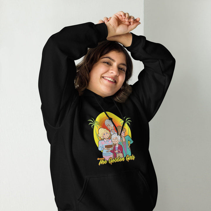 The Golden Girls Hoodie 80's TV Sitcom Animated Characters Unisex Pullover - TopKoalaTee