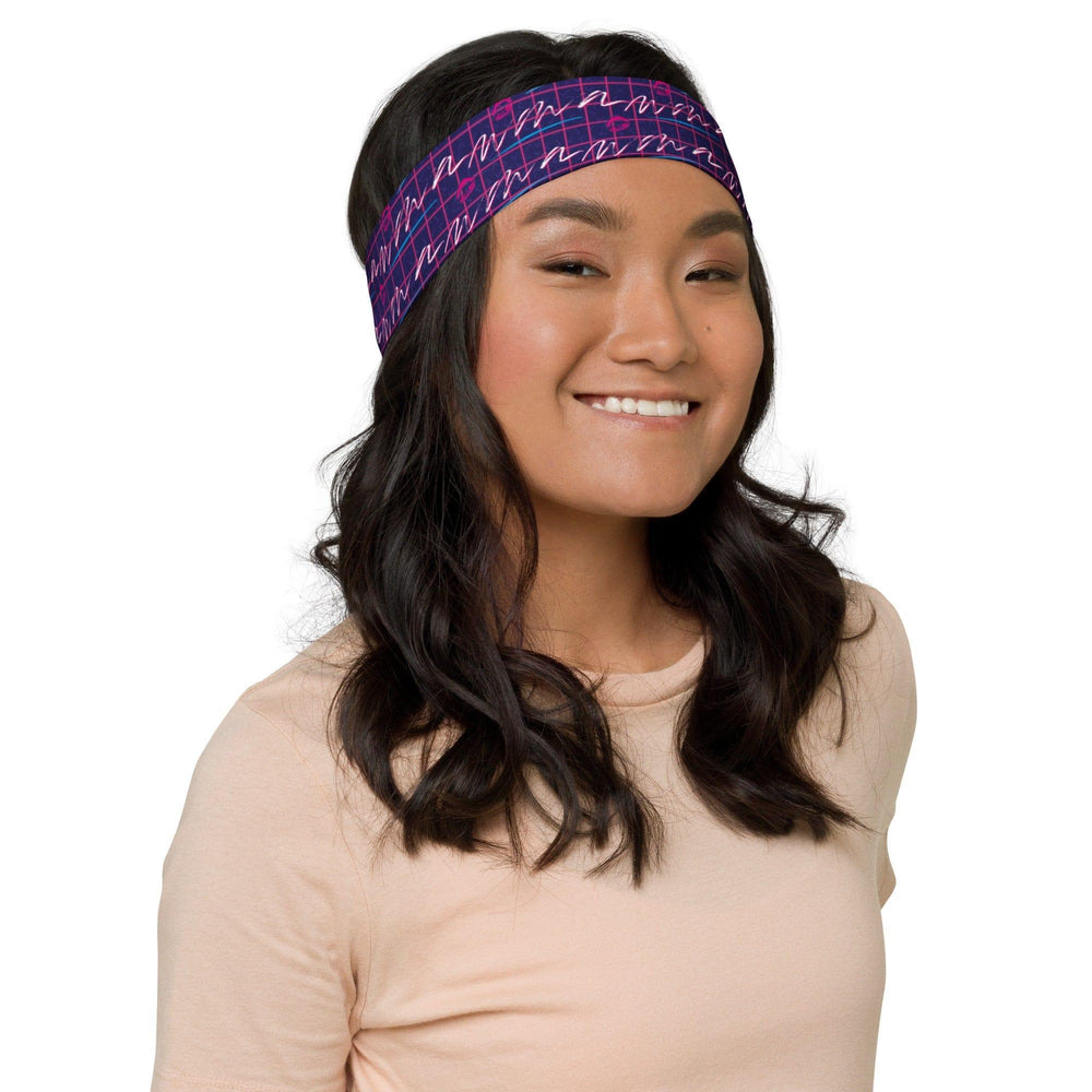 Fashion headbands || 80's Romeo Pattern Quick Dry Stretch Headband - TopKoalaTee