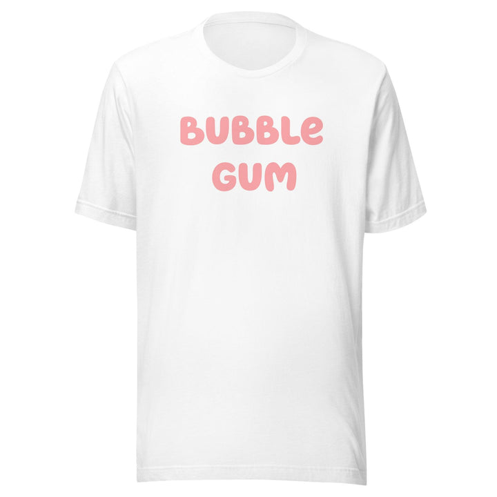 80's Pop Culture T-shirt Bubble Gum Short Sleeve Unisex Top - TopKoalaTee