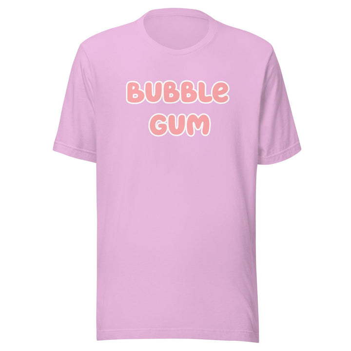 80's Pop Culture T-shirt Bubble Gum Short Sleeve Unisex Top - TopKoalaTee