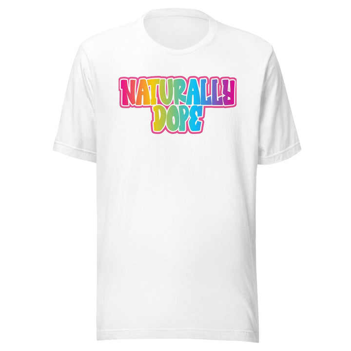 Dope T-shirt Series Naturally Dope in Tropical Animated Color Short Sleeve Top - TopKoalaTee