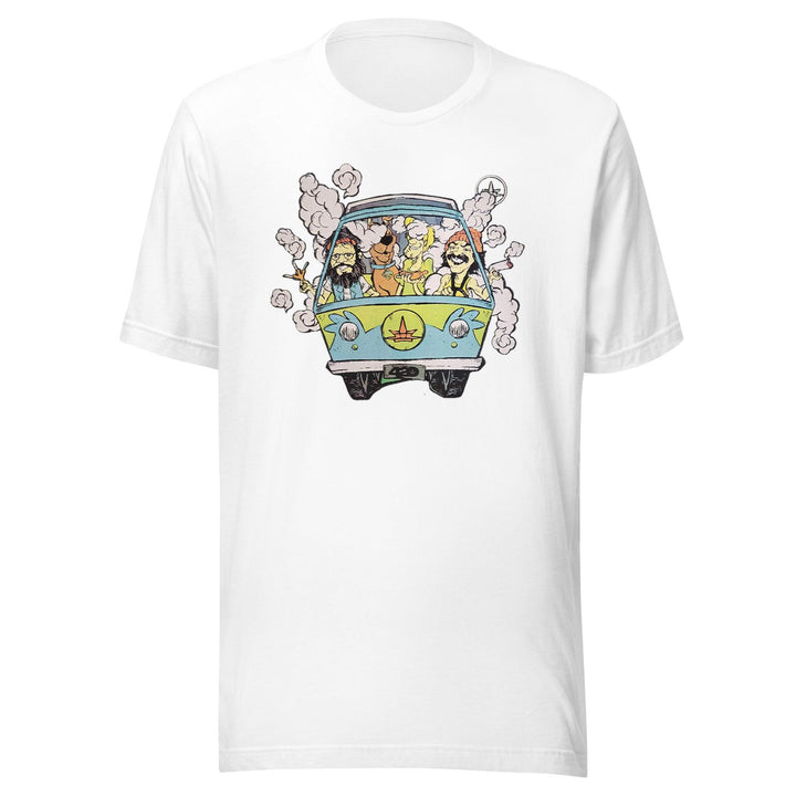 80's Comic Duo T-shit Hot Boxing Inside The Mystey Van Top Koala Tee - TopKoalaTee