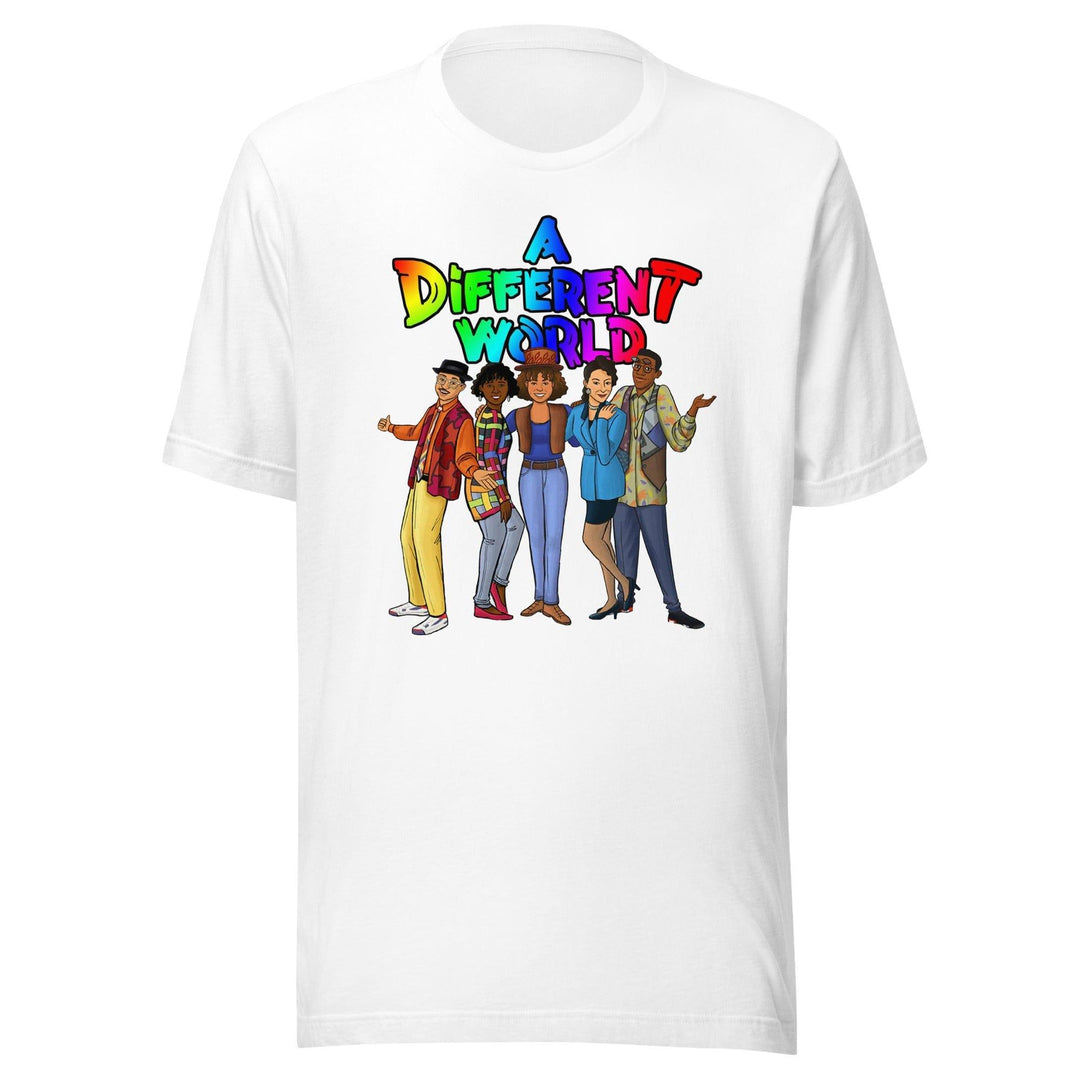 A Different World T-Shirt 80's TV Sitcom Animated Top - TopKoalaTee