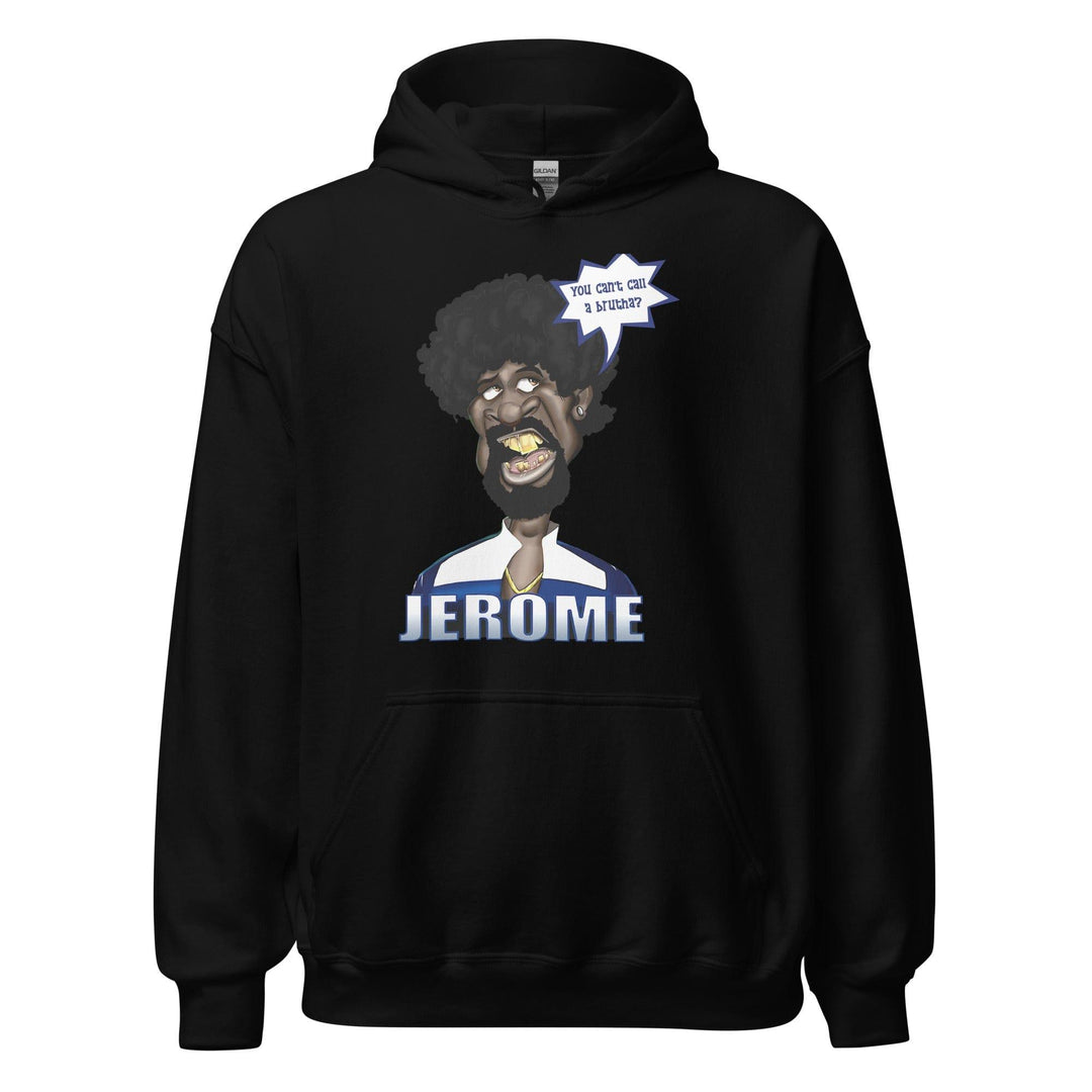 90's TV Sitcom Martin Hoodie TV Sitcom Character animated Jerome How come you can't call a brutha - TopKoalaTee