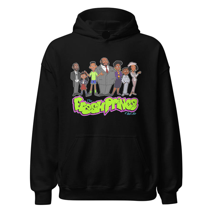 The Fresh Price of Bel Air Hoodie 90's TV Sitcom Animated Cast Unisex Pullover - TopKoalaTee