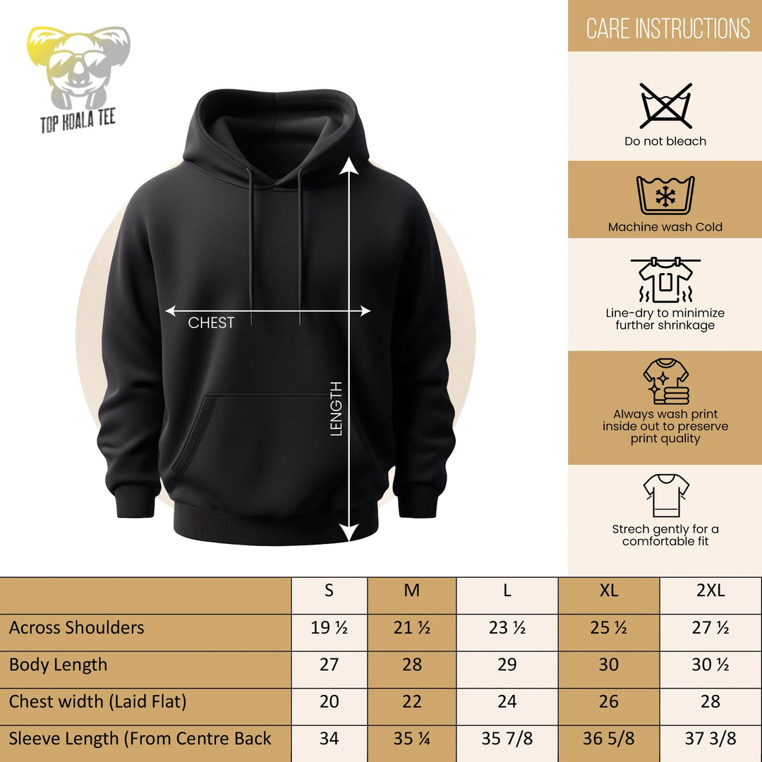 Santa In The Hood Hoodie DTG Printed Blended Cotton Premium Pullover