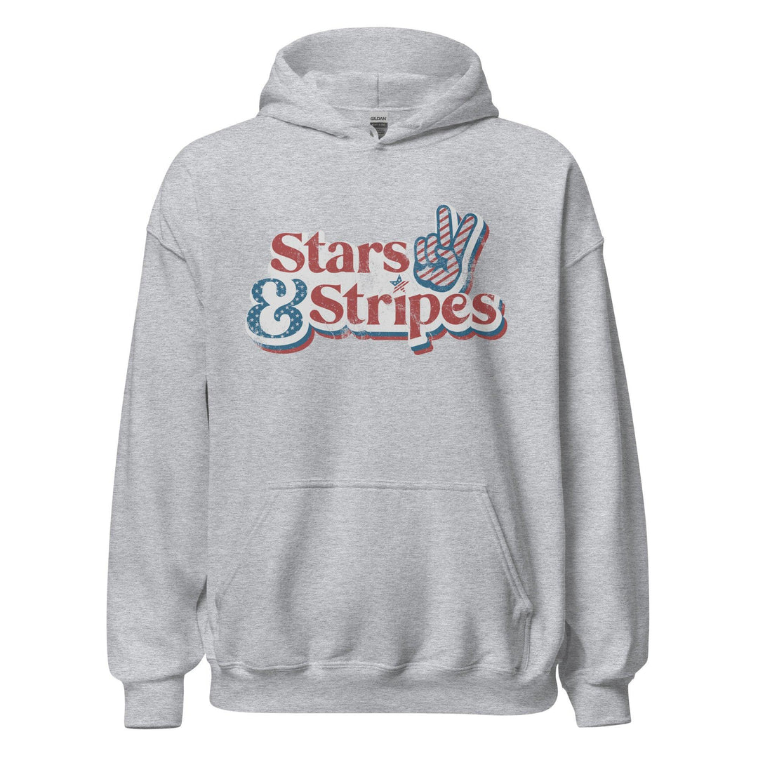 4th of July Hoodie Stars and Striped Top Koala Pullover - TopKoalaTee