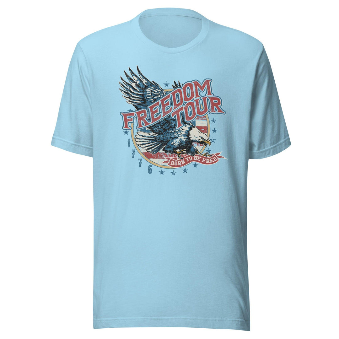 Americana T-shirt Freedom Tour Top Koala Tee Unisex Top - TopKoalaTee