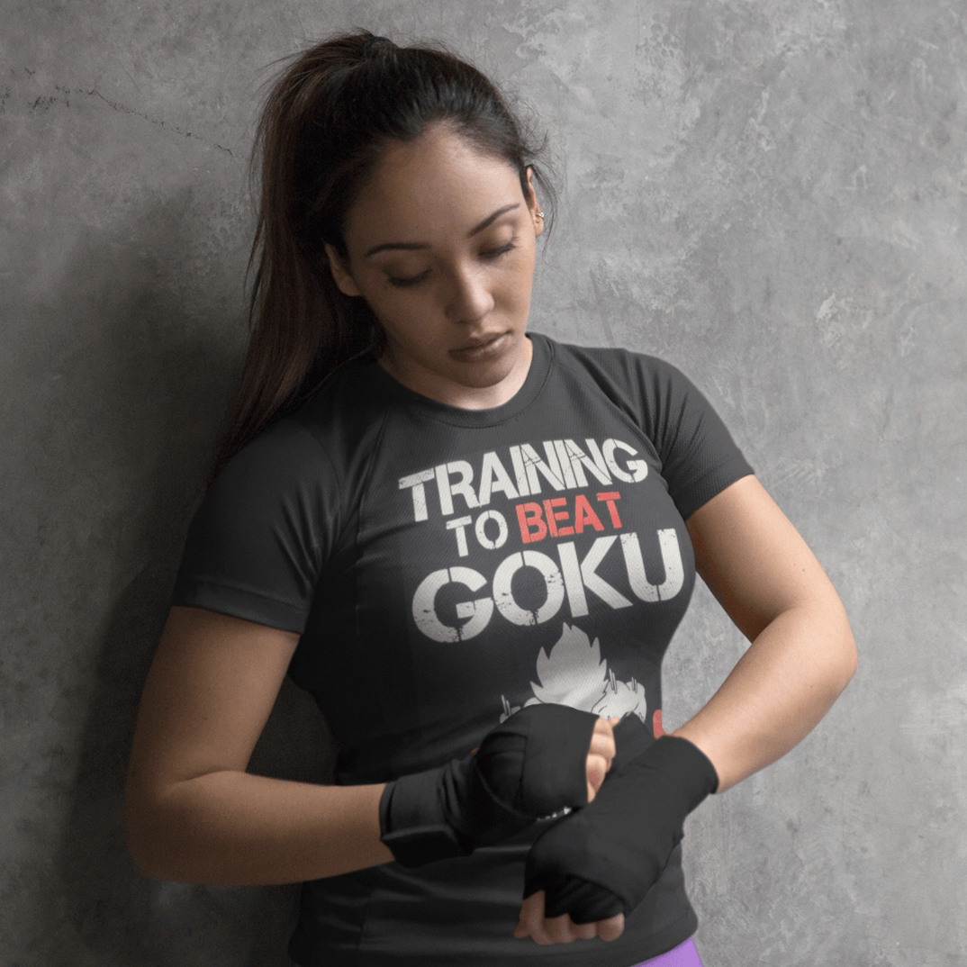 Anima T-shirt Training to be Goku or at Least Krillin Top Koala Tee - TopKoalaTee