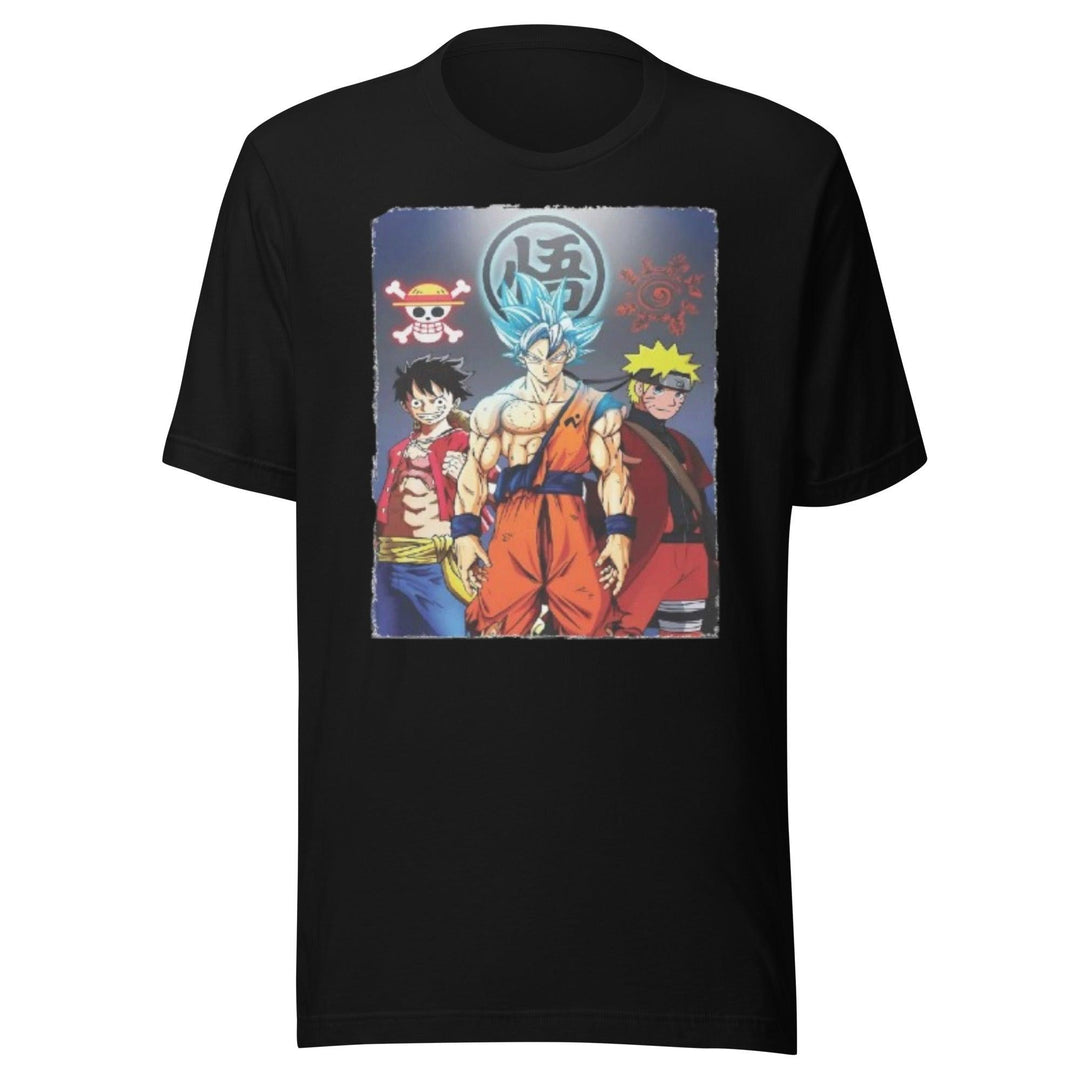 Anime T-shirt The Three Master's Short Sleeve 100% Cotton Crewneck Unisex Top - TopKoalaTee