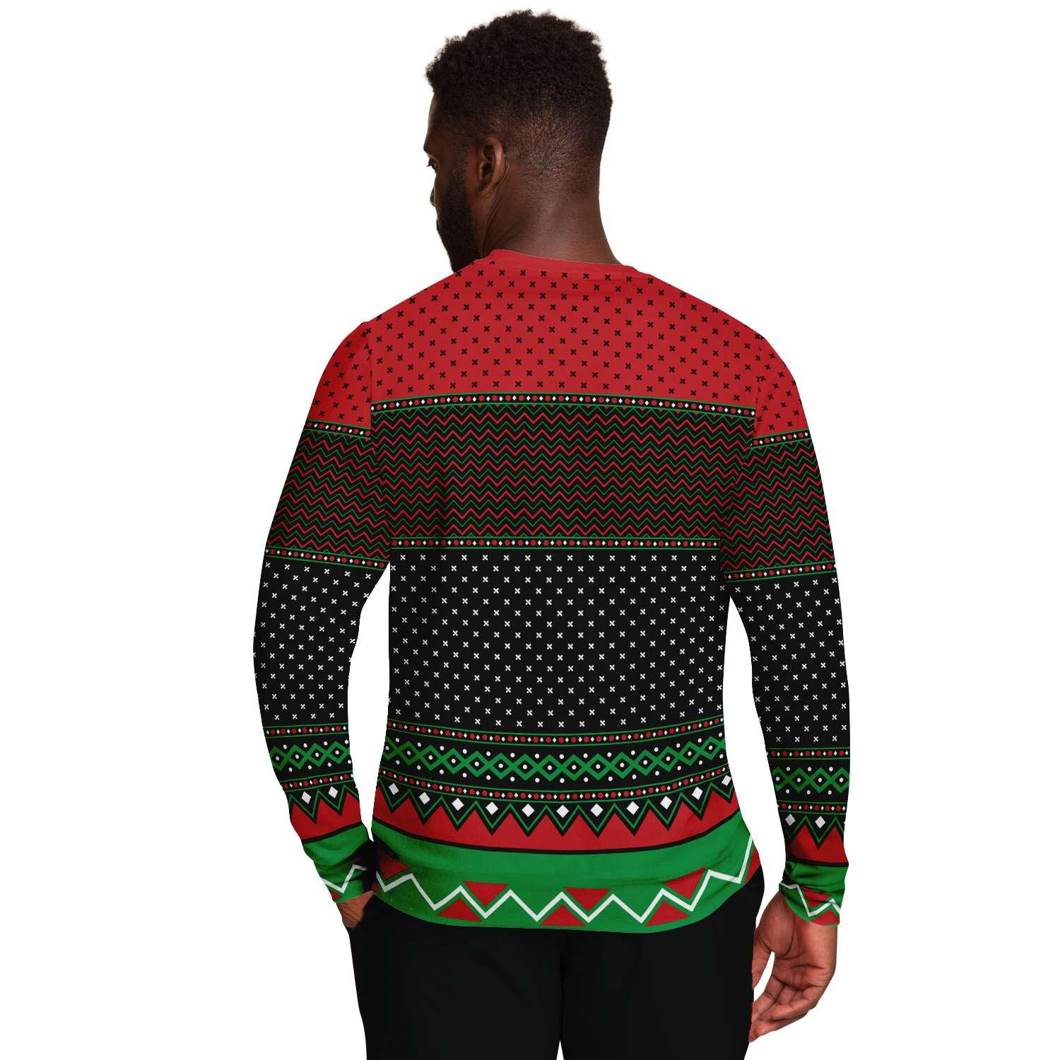 Ask Your Mom if I am real Unisex Ugly Christmas Sweatshirt - TopKoalaTee