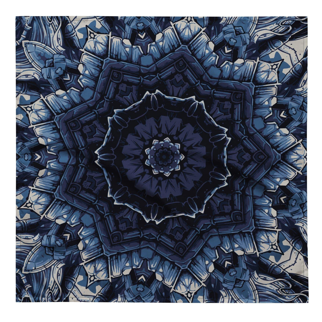 authentic-blue-kaleidoscopes-pattern-designer-bandana