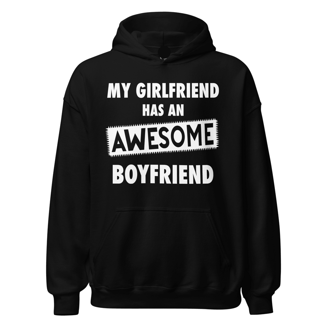 Awesome Boyfriend/Girlfriend Relationship Hoodie Set Ultra Soft Blended Cotton Midweight Pullover - TopKoalaTee