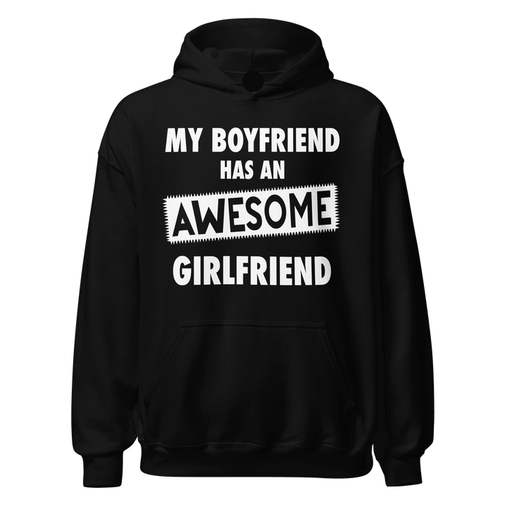 Awesome Boyfriend/Girlfriend Relationship Hoodie Set Ultra Soft Blended Cotton Midweight Pullover - TopKoalaTee