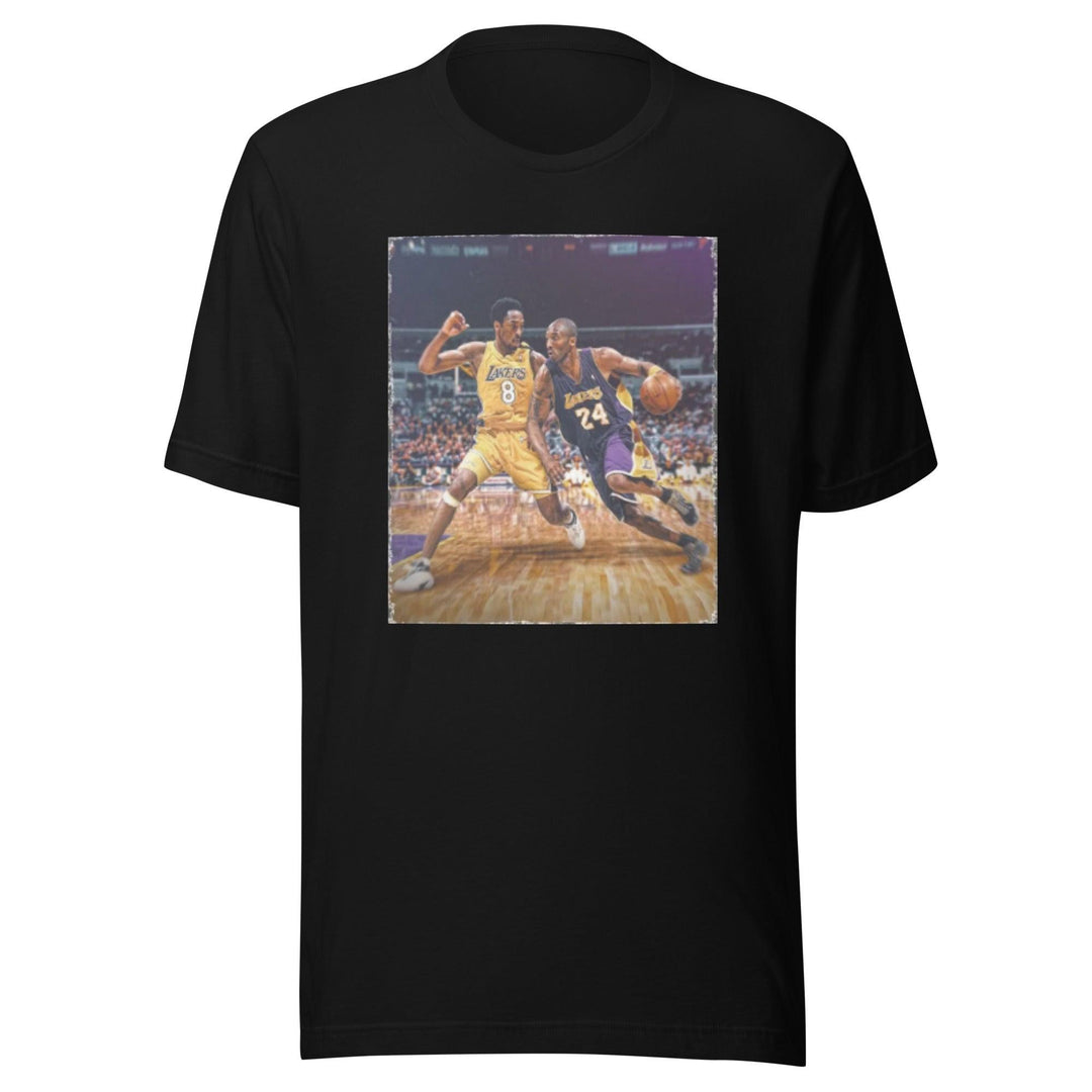 Basketball T-Shirt The Mamba Short Sleeve 100% Cotton Crew Neck Top - TopKoalaTee