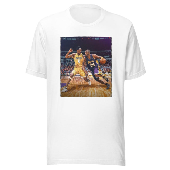 Basketball T-Shirt The Mamba Short Sleeve 100% Cotton Crew Neck Top - TopKoalaTee