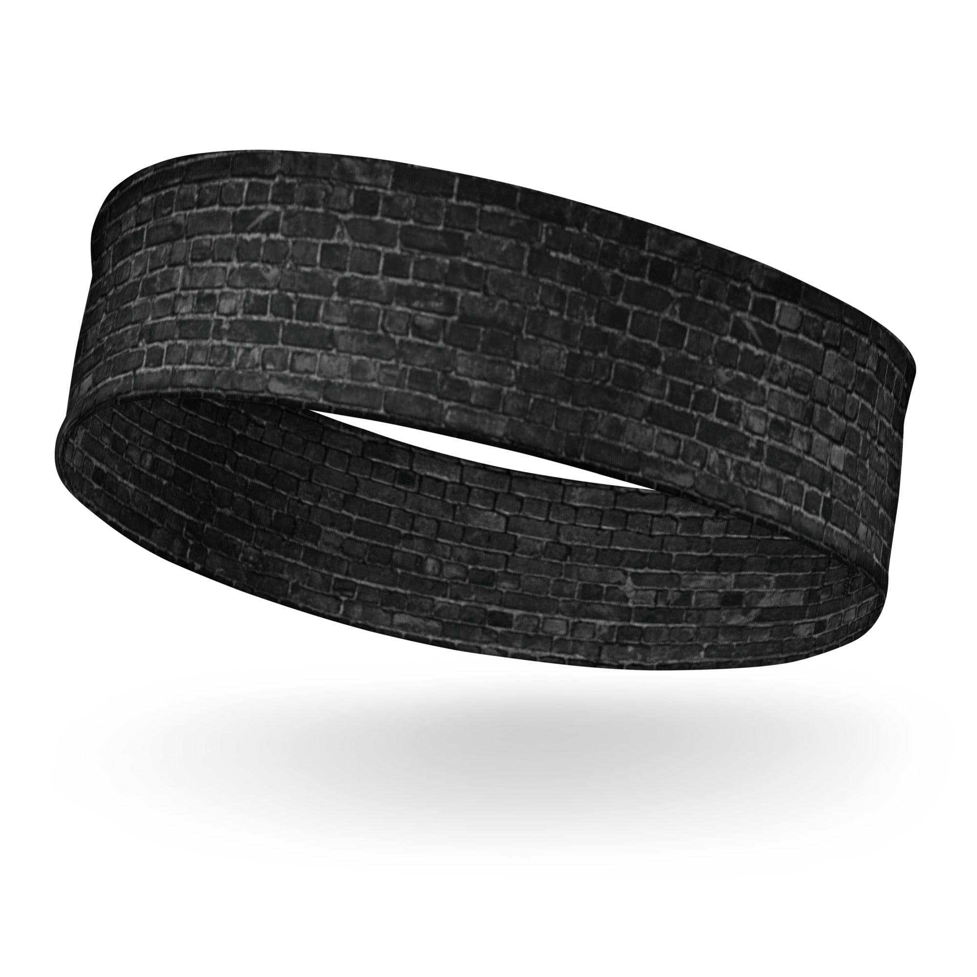 Black Brick Pattern Quick Dry Headband - TopKoalaTee