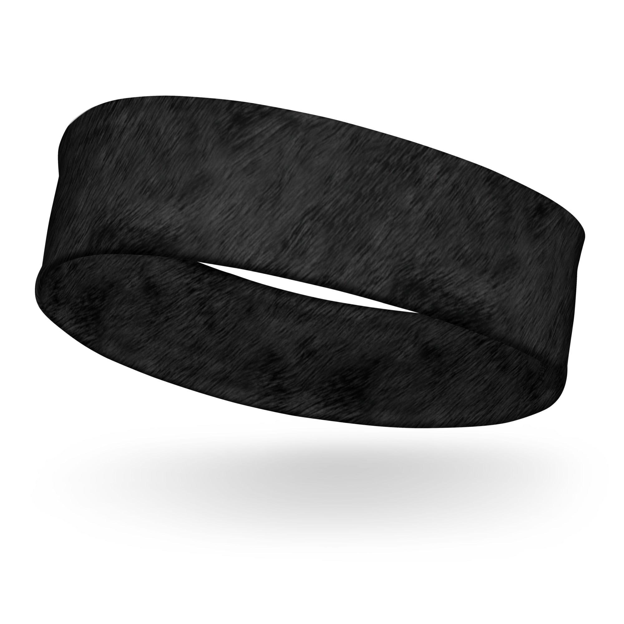 Black Panther Fur Pattern Quick Dry Headband - TopKoalaTee