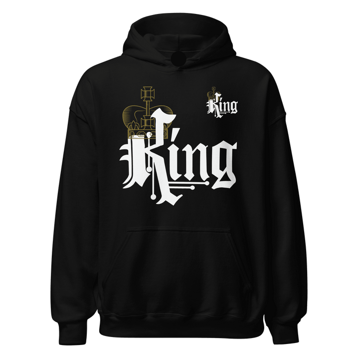 Blended Cotton Relationship Hoodie Set Majestic King/Majestic Queen Midweight Ultra Soft Pullovers - TopKoalaTee