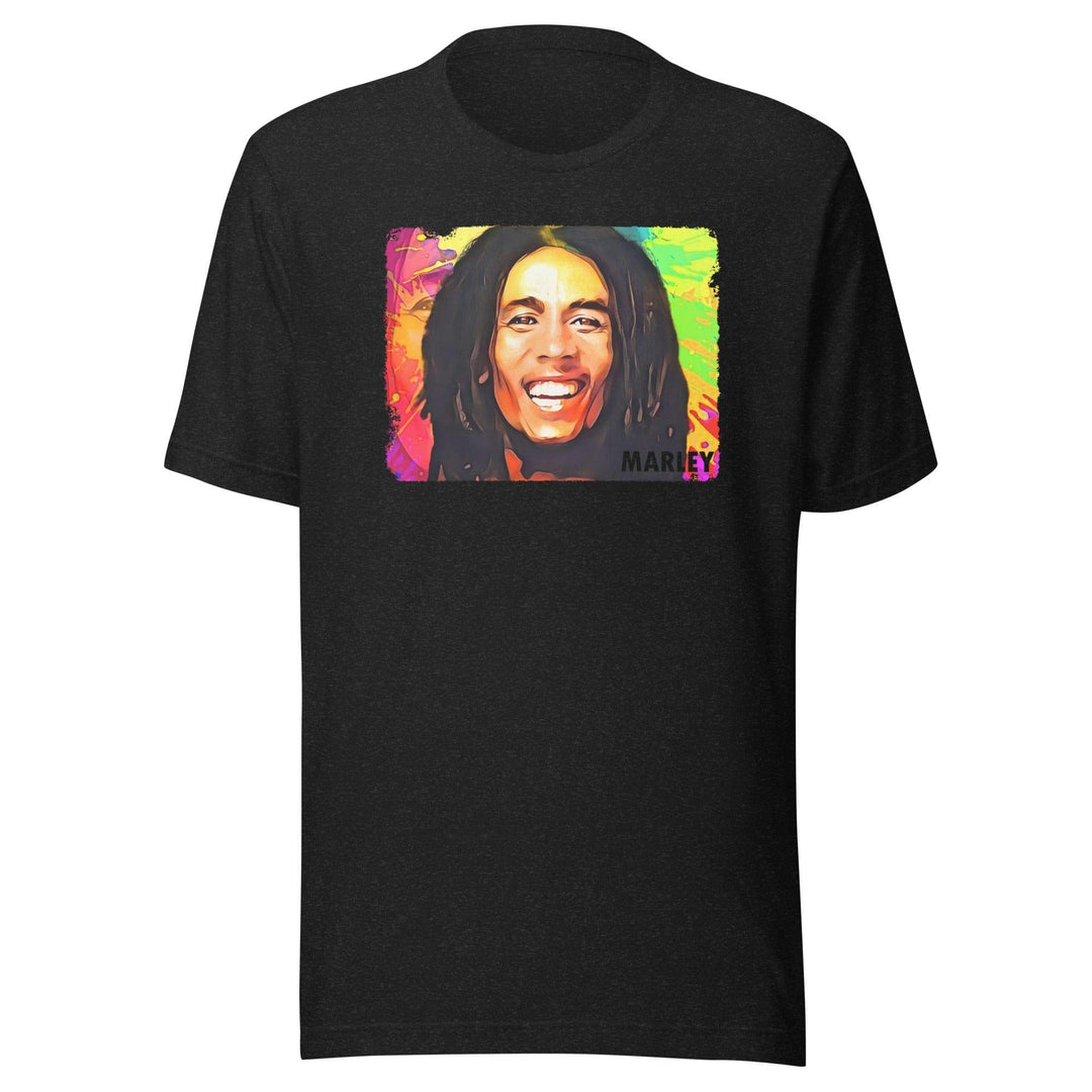 Bob Marley T-shirt 70's Reggae Legend and Activist Unisex Short Sleeve Top - TopKoalaTee