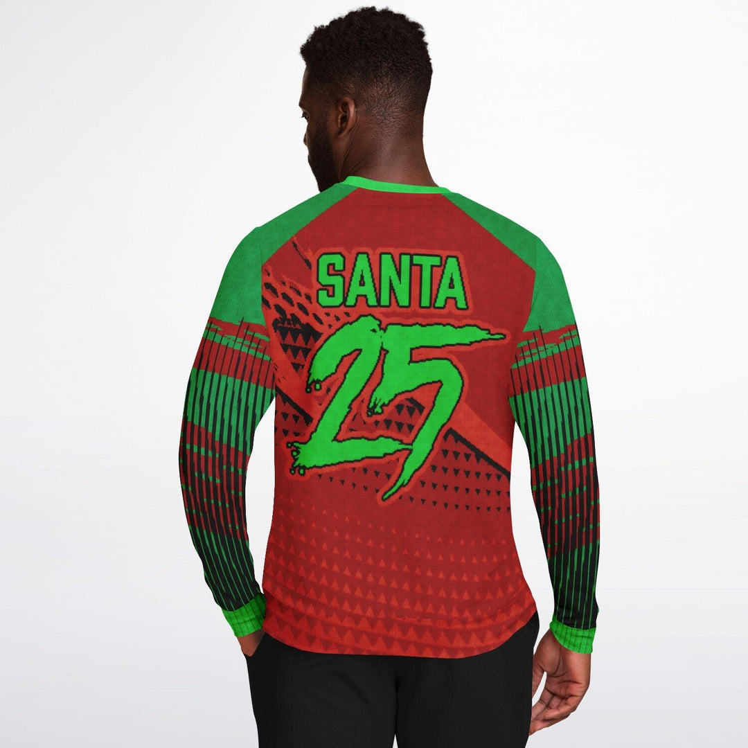 Braap Santa # 25 Motor Cross Jersey Ugly Christmas Sweater Top Koala Tee - TopKoalaTee