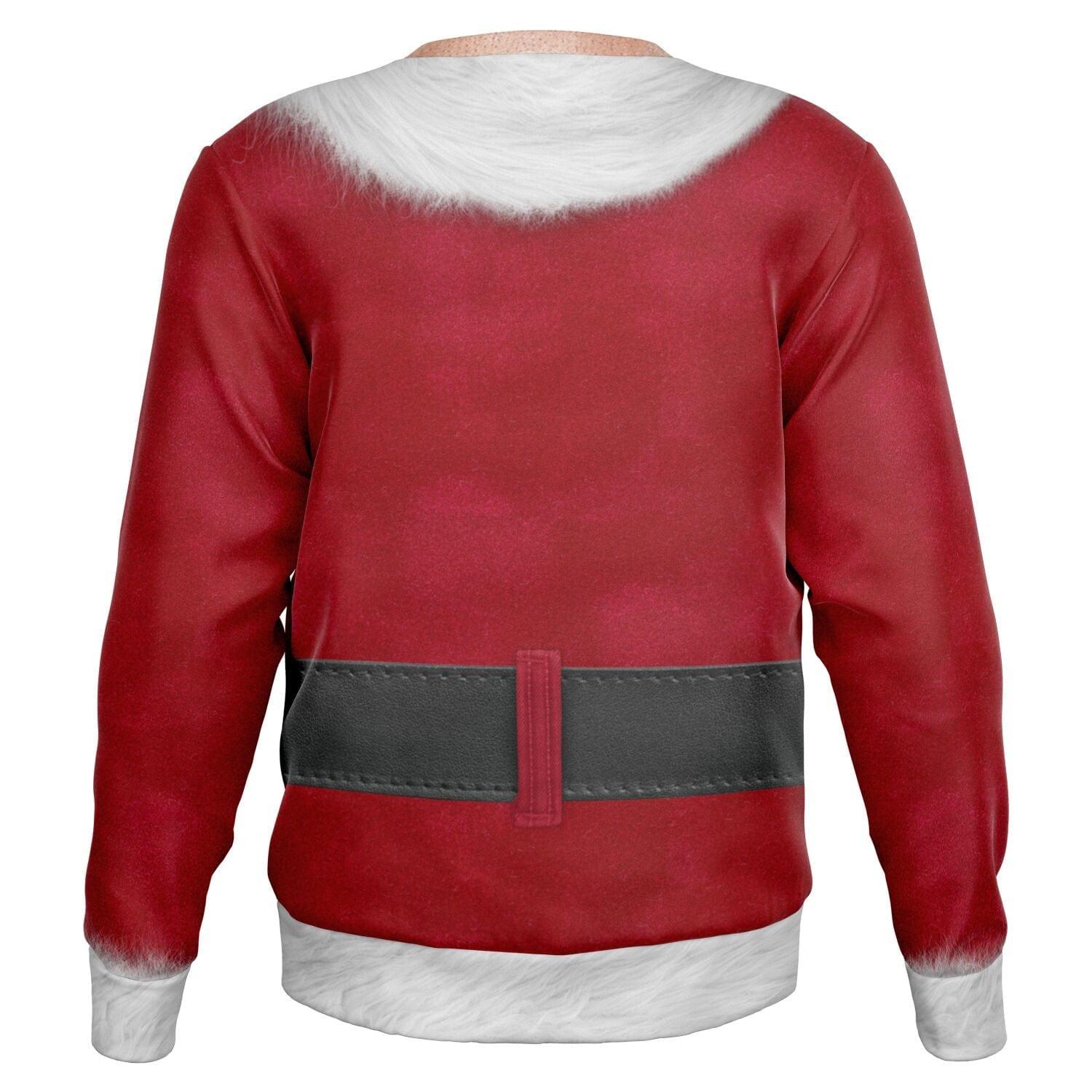 Caucasian Fit Santa Unisex Ugly Christmas Sweater - TopKoalaTee