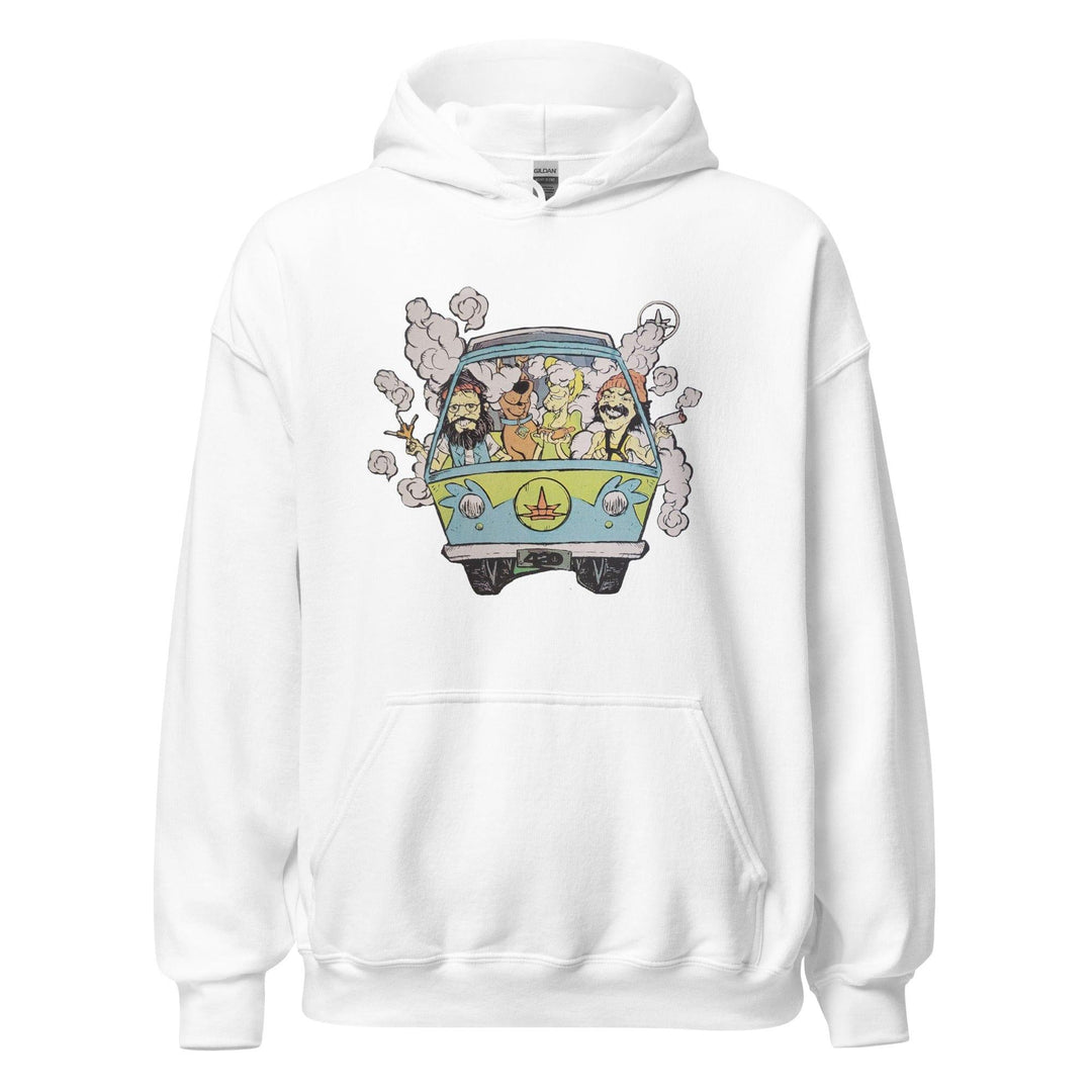 Cheech & Chong Scooby Doo Up in Smoke Artist Unisex Hoodie - TopKoalaTee