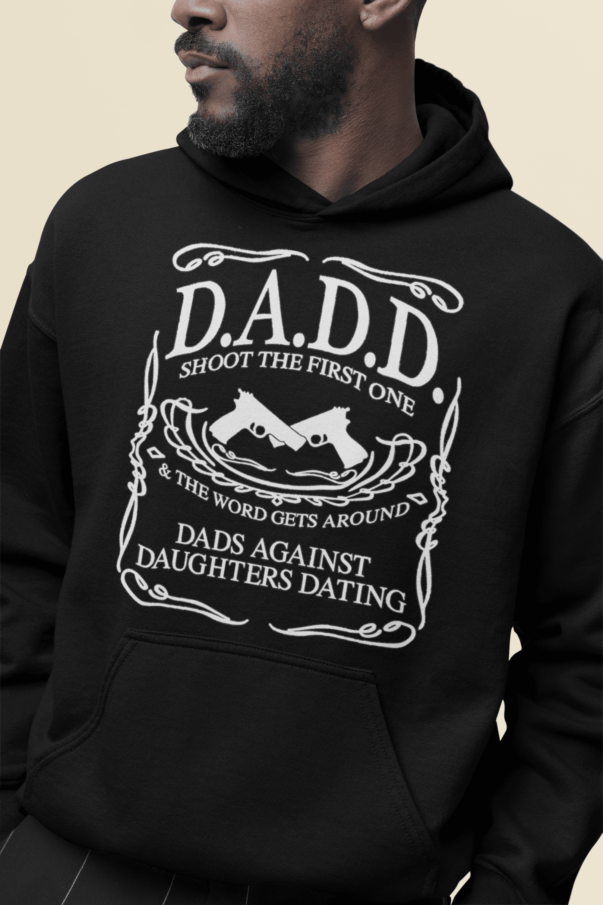 Cotton Softstyle Hoodie Dads Against Daughter Dating Top Koala Pullover - TopKoalaTee