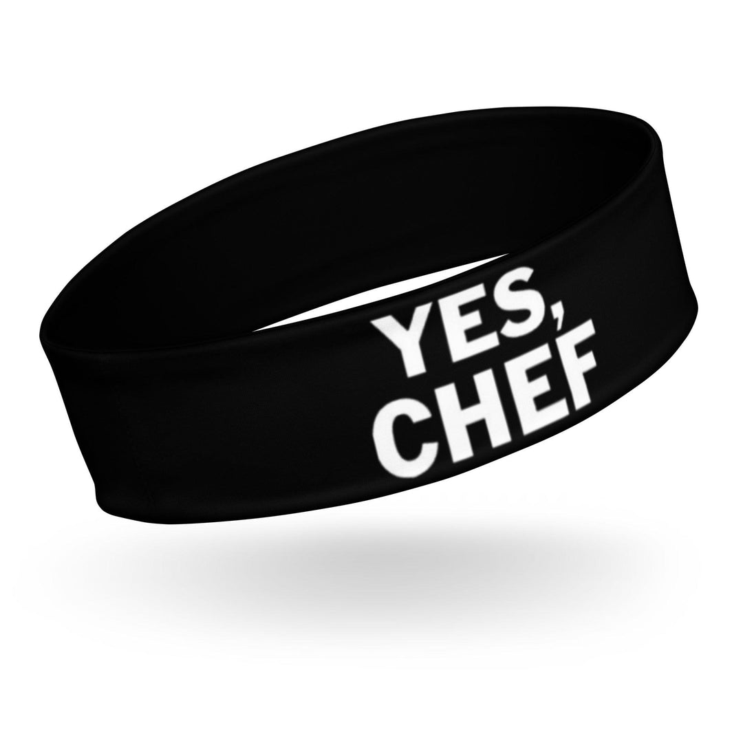 Cooking Headband Yes, Chef Quick Dry Sports Sweatband - TopKoalaTee