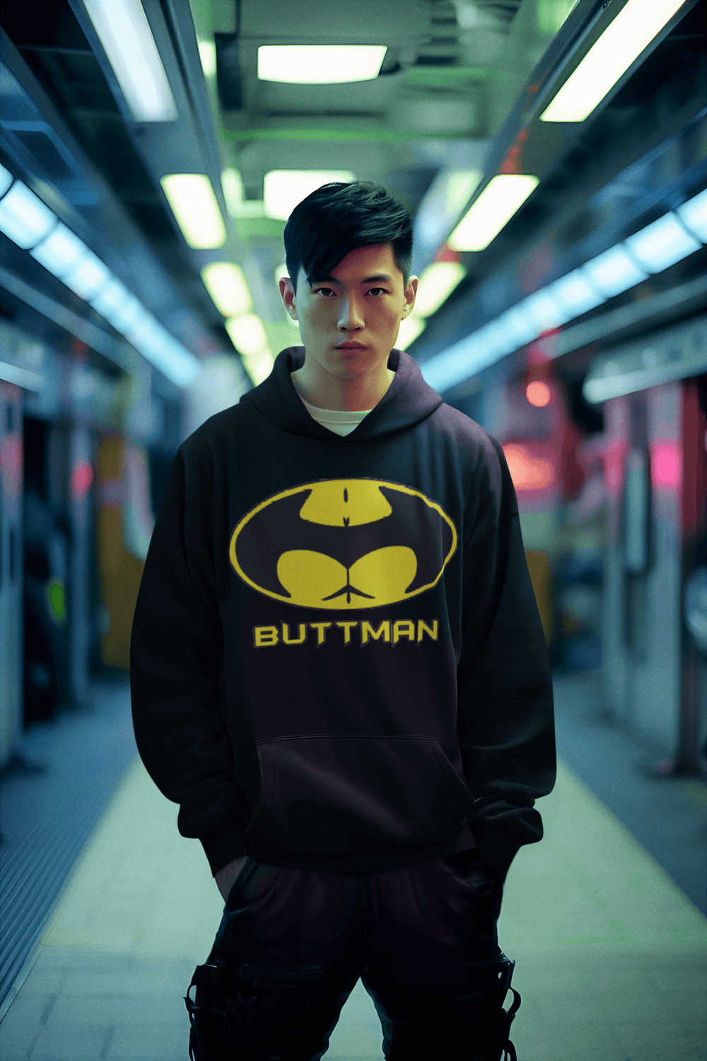 Cotton Blend Hoodie Buttman Soft Style Mid Weight Pullover - TopKoalaTee