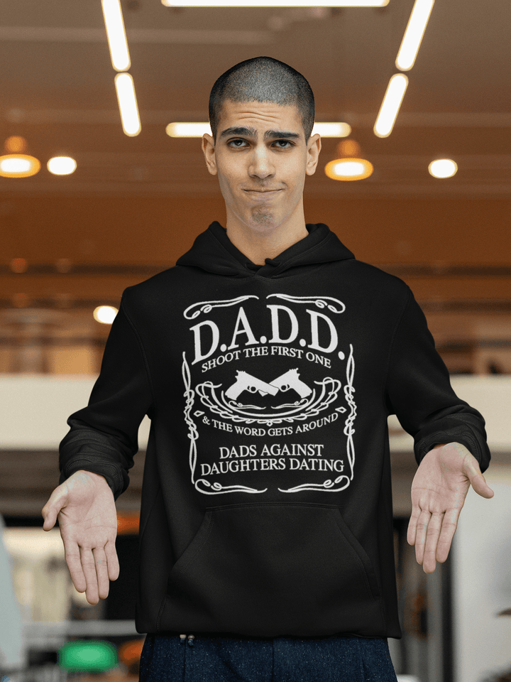 Cotton Softstyle Hoodie Dads Against Daughter Dating Top Koala Pullover - TopKoalaTee