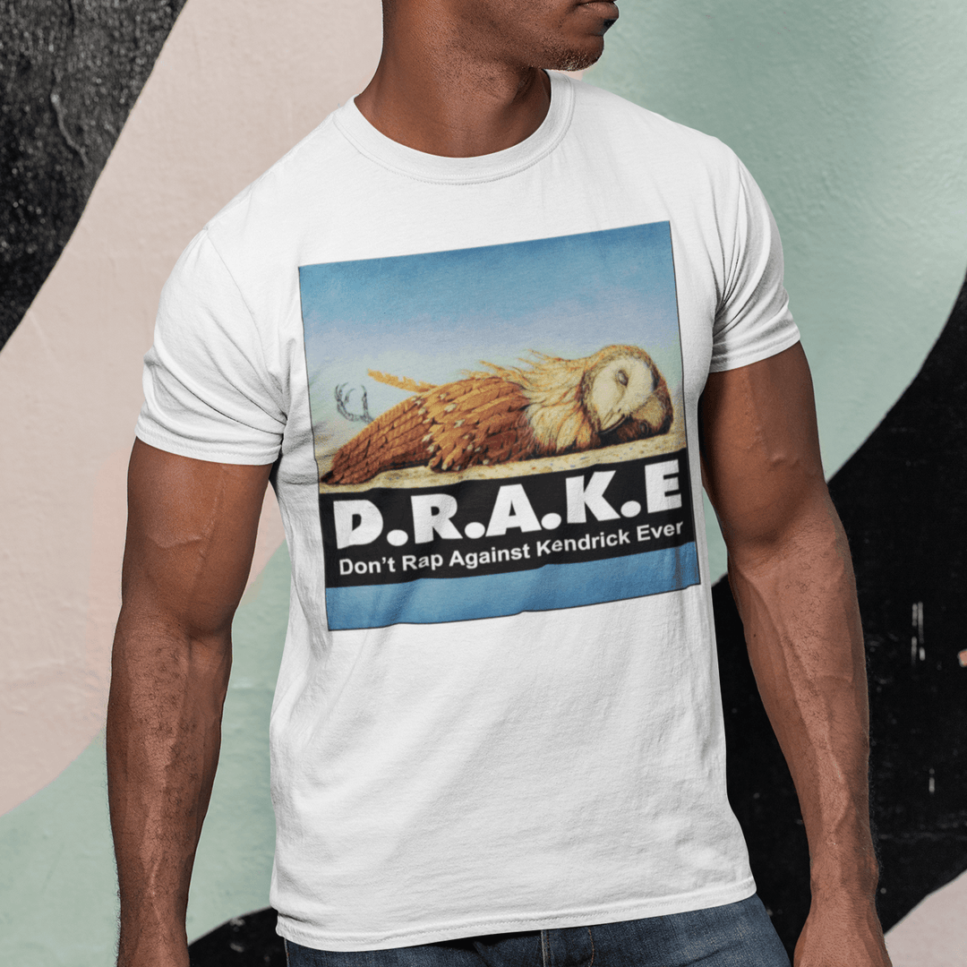 D.R.A.K.E. Drake Don't Rap About Kendrick Ever Short Sleeve Crew Neck Top - TopKoalaTee