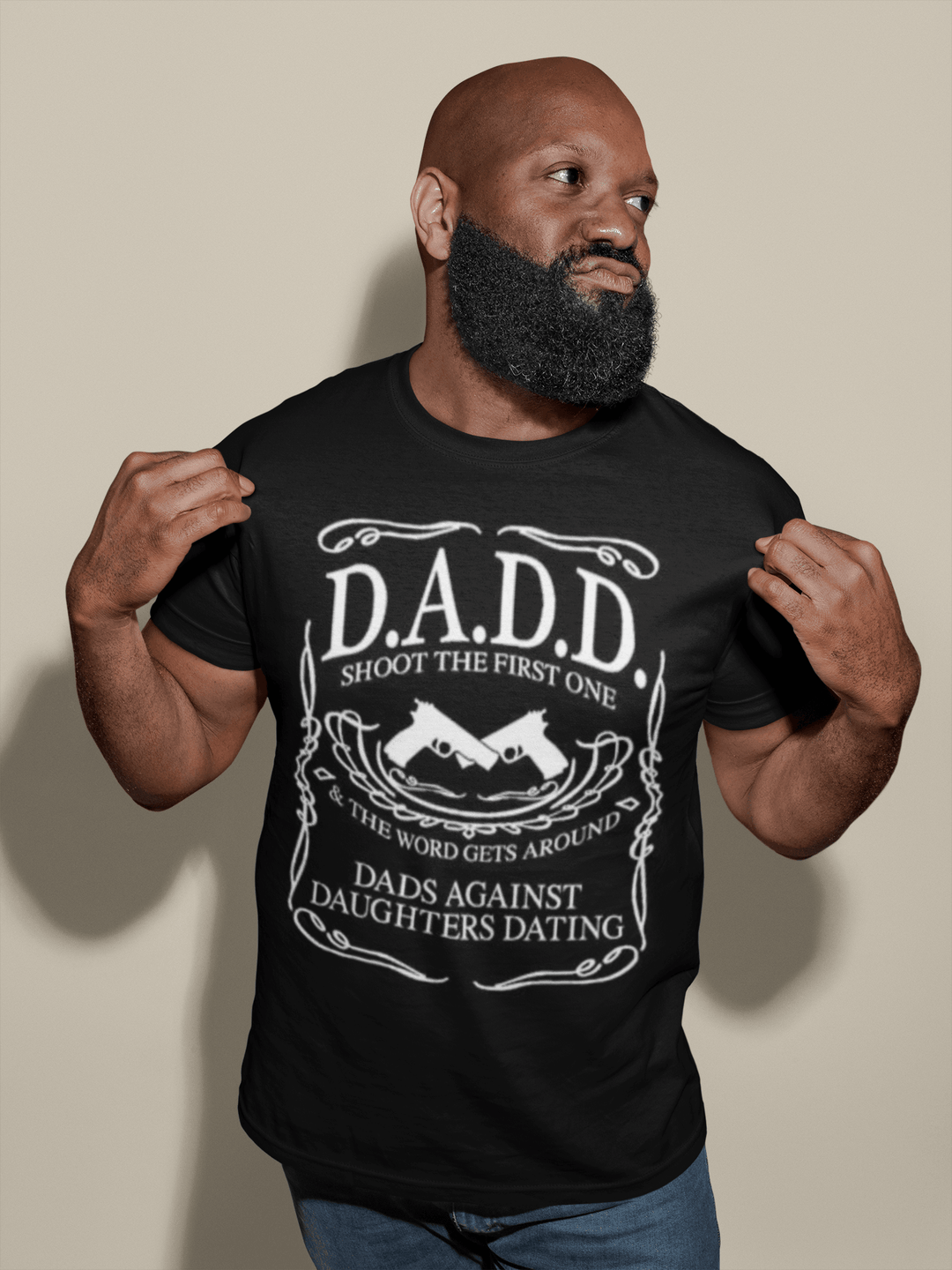 Father T-Shirt Top Koala Sofststyle D.A.D.D Short Sleeve Unisex Tee - TopKoalaTee