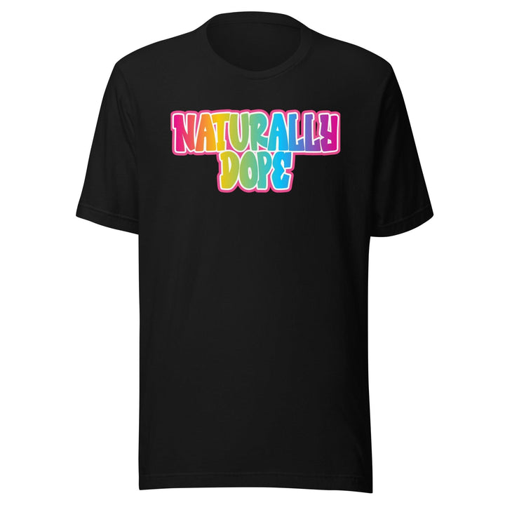 Dope T-shirt Series Naturally Dope in Tropical Animated Color Short Sleeve Top - TopKoalaTee
