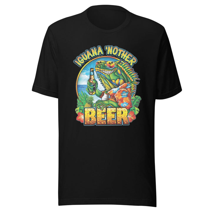 Drinking T-shirt Inguana 'Nother Beer Short Sleeve 100% Cotton Crew Neck Unisex Top - TopKoalaTee