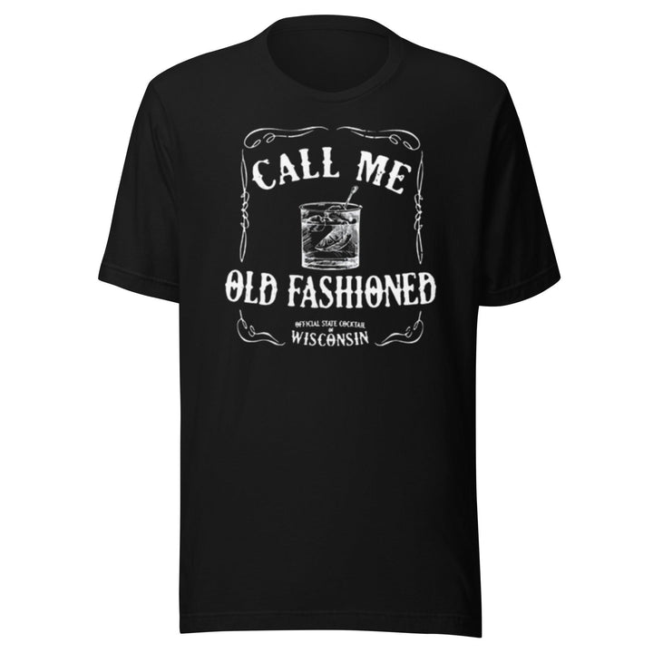 Drinking T-shirt Old Fashion Official Drink of Wisconsin Ultra Soft Cotton Crewneck Top - TopKoalaTee