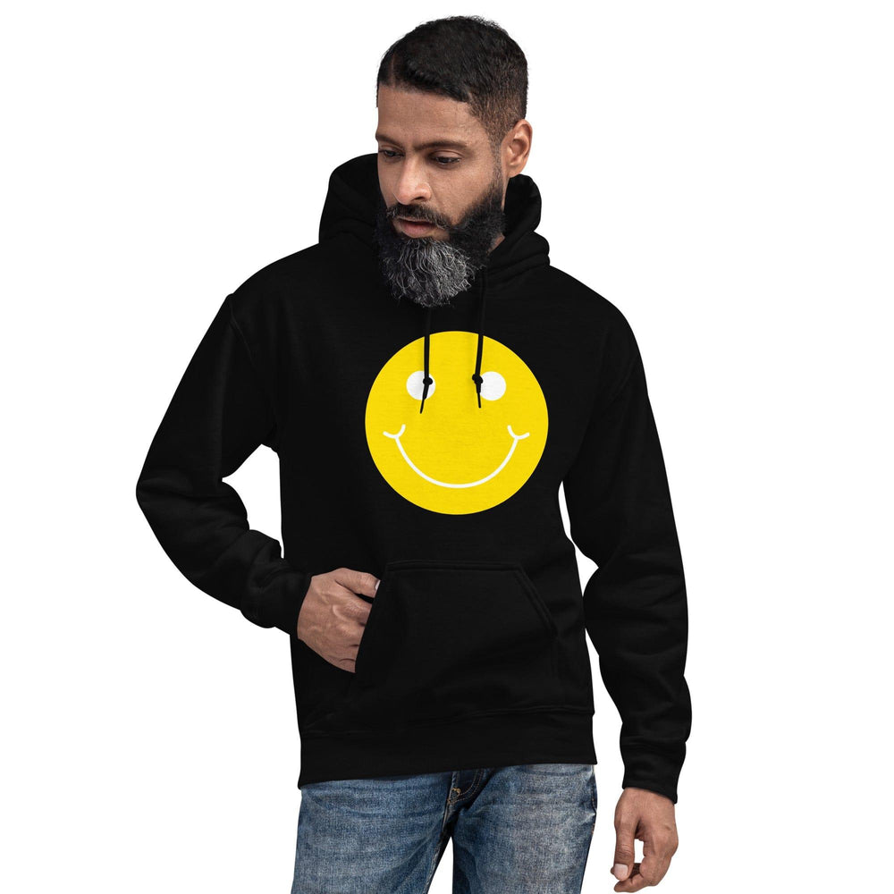 Emoji Hoodie Happy Face Emoji Unisex Pullover - TopKoalaTee