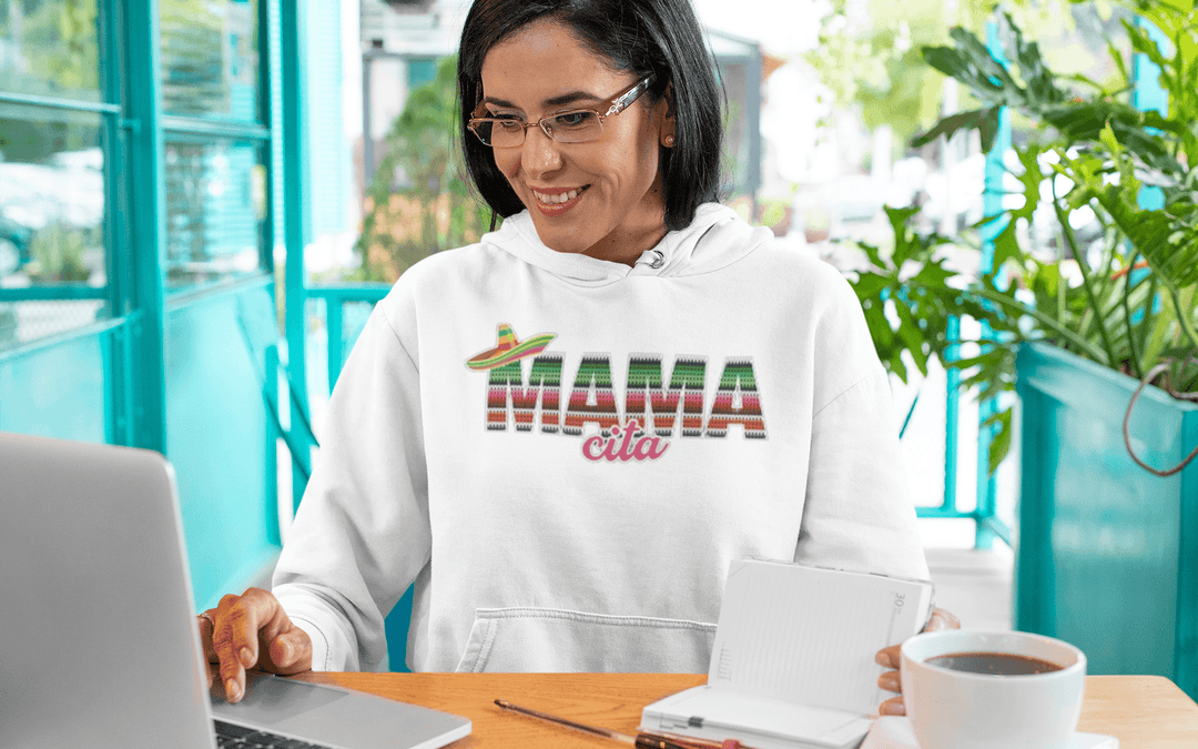 Ethnic Hoodie MAMMA Cita Ultra Soft Midweight Cotton Blended Midweight Pullover - TopKoalaTee