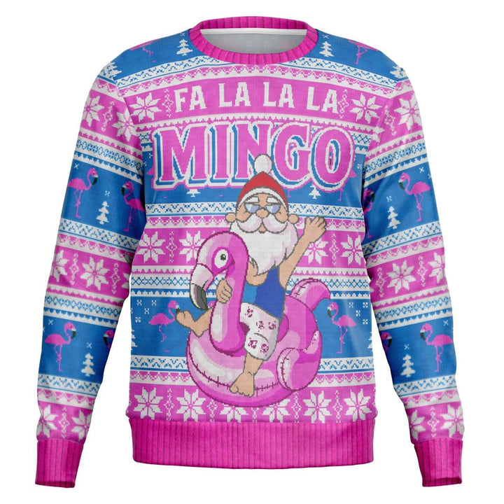 Fa la la la Mingo Unisex Unisex Ugly Christmas Sweater - TopKoalaTee