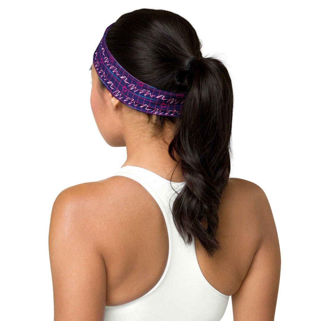 Fashion headbands || 80's Romeo Pattern Quick Dry Stretch Headband - TopKoalaTee