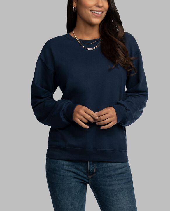 Fruit Of The Loom EverSoft Active Fleece Crewneck Sweatshirt - TopKoalaTee