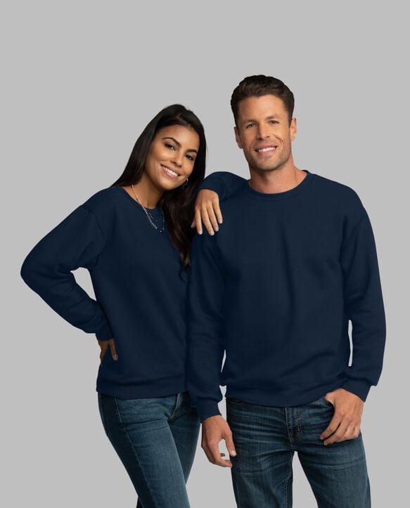 Fruit Of The Loom EverSoft Active Fleece Crewneck Sweatshirt - TopKoalaTee