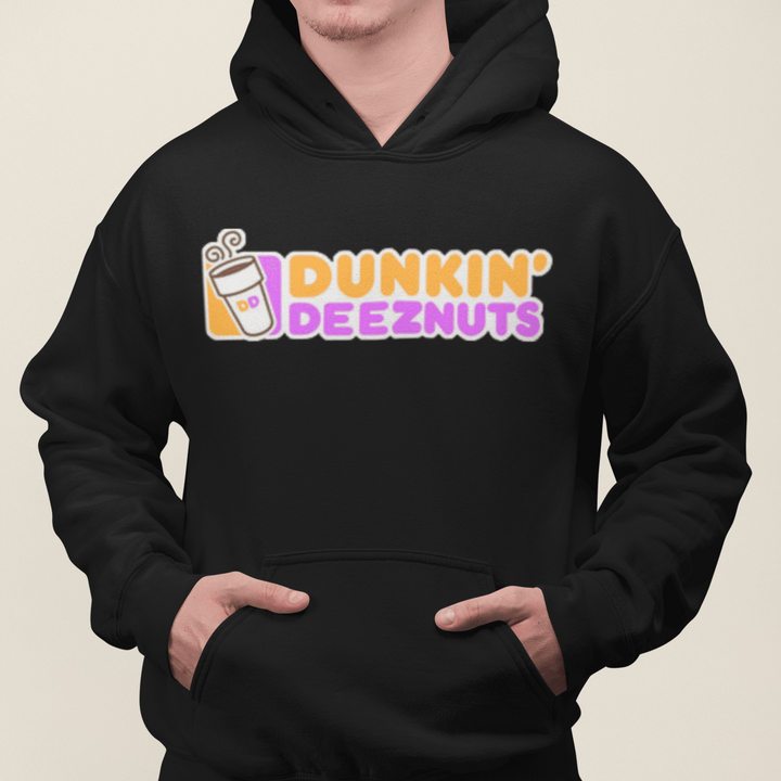 Cotton Blend Top Koala Heavyweight Hoodie Dunkin Deeznuts Pullover - TopKoalaTee