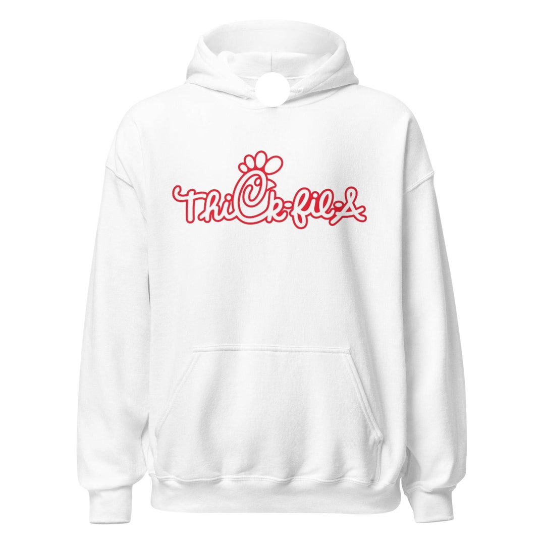 Funny Logo Hoodie Ultra Soft Thick-Fil-A Blended Cotton Midweight Unisex Pullover (NWT) - TopKoalaTee