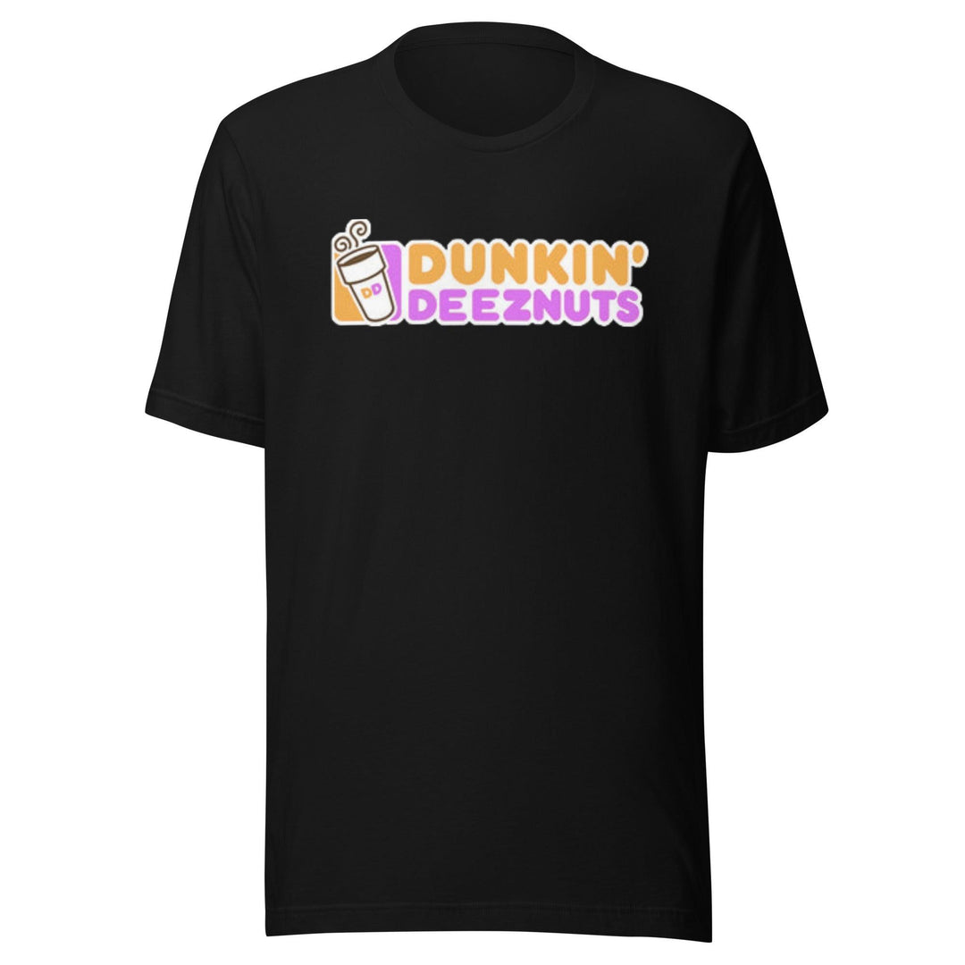 Soft Cotton T-shirt Dunkin Deeznuts Logo Short Sleeve Top Koala Tee - TopKoalaTee